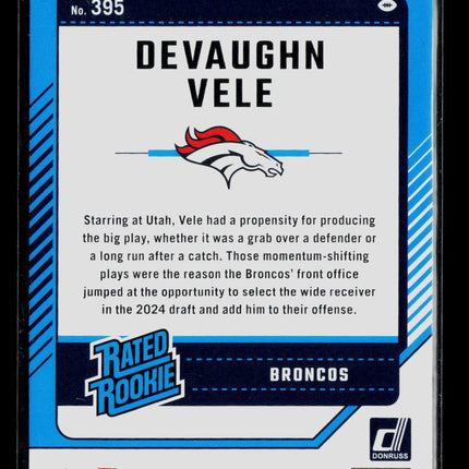 2024 Panini Donruss Devaughn Vele #395