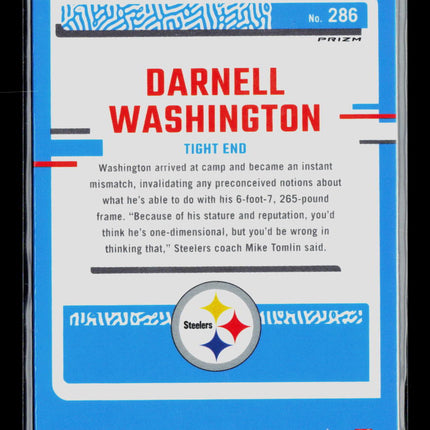 2023 Donruss Optic Darnell Washington #286 Blue