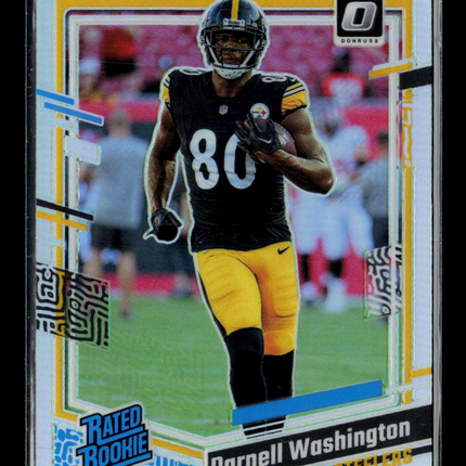 2023 Panini Donruss Optic Darnell Washington #286 Holo