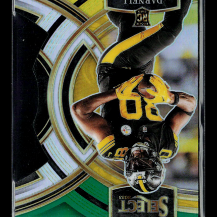 2024 Panini Select Prizm Darnell Washington #130 RC Green Yellow