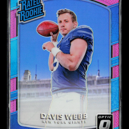 2017 Panini Donruss Optic Davis Webb #198 Pink