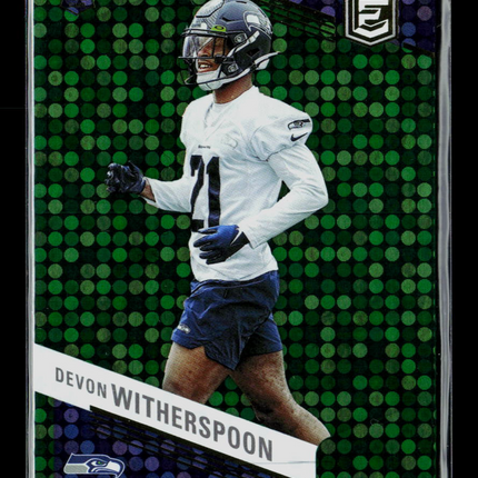 2023 Panini Donruss Elite Devon Witherspoon #133 Green Disco