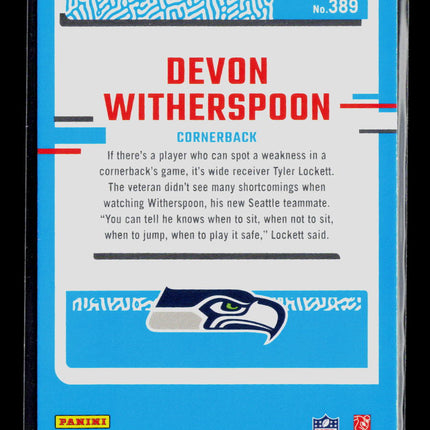 2023 Donruss Devon Witherspoon #389