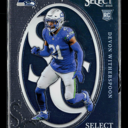 2024 Panini Select Football Devon Witherspoon #CRO-DWI Certified RC