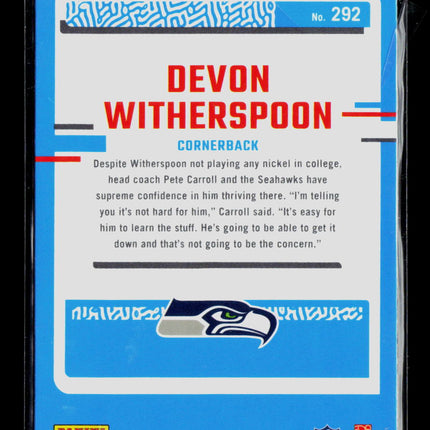 2023 Panini Donruss Optic Football Devon Witherspoon #292