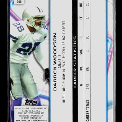 2024 Topps Composite Topps Chrome Darren Woodson #265