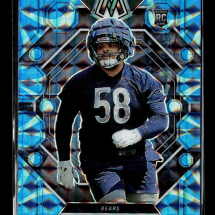 2023 Panini Mosaic Football Darnell Wright #307 Blue RC