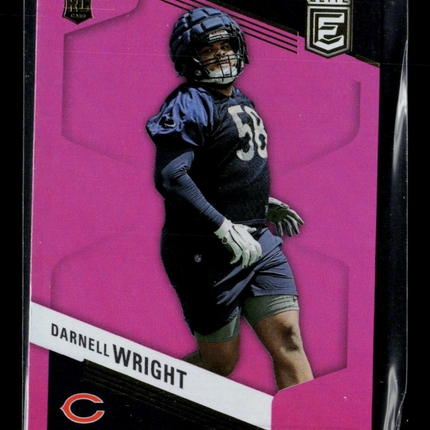 2023 Panini Donruss Elite Football Darnell Wright #127 Pink RC