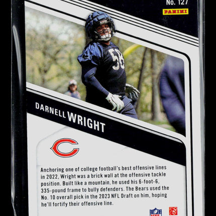 2023 Panini Donruss Elite Football Darnell Wright #127 Pink RC