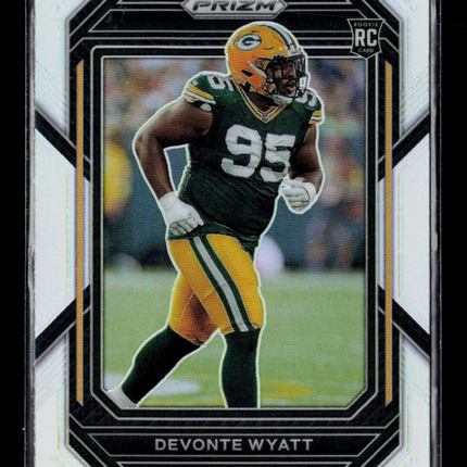 2023 Panini Prizm Football Devonte Wyatt #377 RC Silver