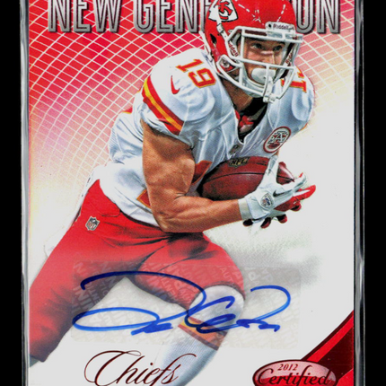 2012 Panini Certified New Generation Devon Wylie #267 276/350 Auto