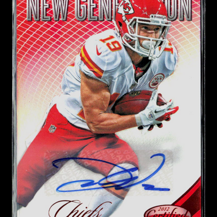 2012 Panini Certified New Generation Devon Wylie #267 208/350 Auto