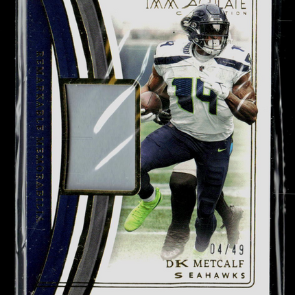 2023 Panini Immaculate Collection DK Metcalf #REM-DKM 04/49 Patch