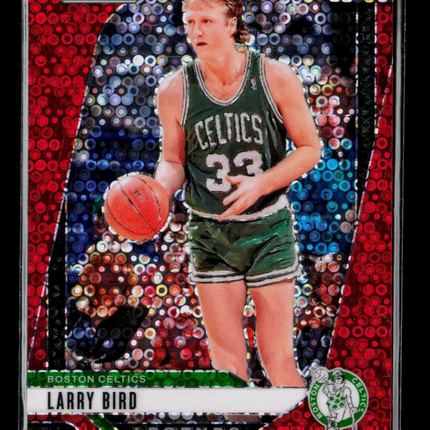 2024 Panini Prizm Larry Bird #299 Red Circles 019/100