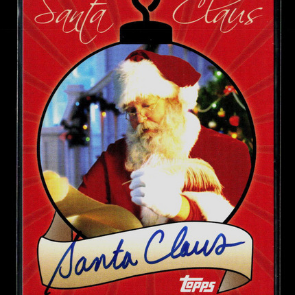 2007 Topps Santafied Autographs Santa Claus Autograph #SCA-SC