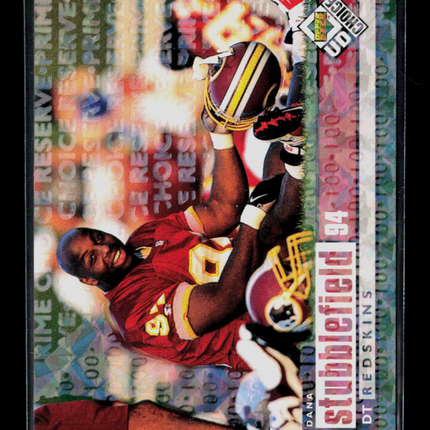 1998 Upper Deck Choice Dana Stubblefield #435 Prime Reserve /100