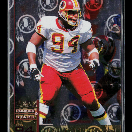 1998 Leaf Rookies & Stars Longevity Dana Stubblefield #17 09/50