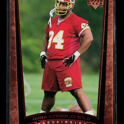 1998 Upper Deck Dana Stubblefield #248 /100