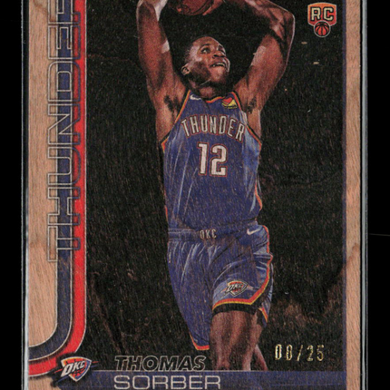 2025 Topps Thomas Sorber #215 RC 08/25 Wood