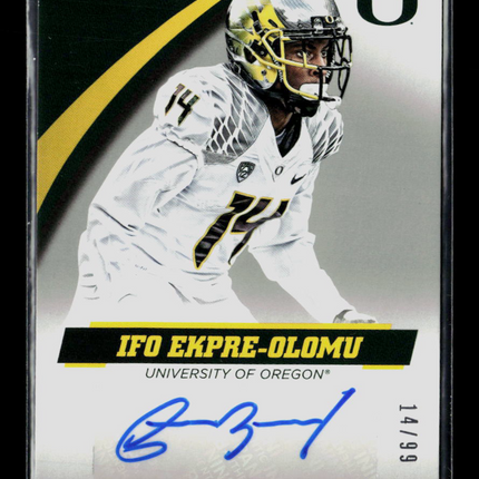 2015 Panini Oregon Team Collection Ifo Ekpre-Olomu #IEO-ORE 14/99 Auto