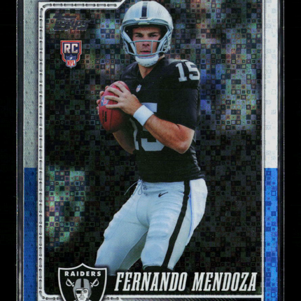 2026 Topps Fernando Mendoza #301 RC Blue White Walmart Exclusive