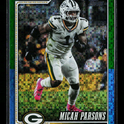 2026 Topps Micah Parsons #72 35/99 Blue Green