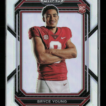 2023 Panini Prizm Draft Picks Bryce Young #101 RC Silver