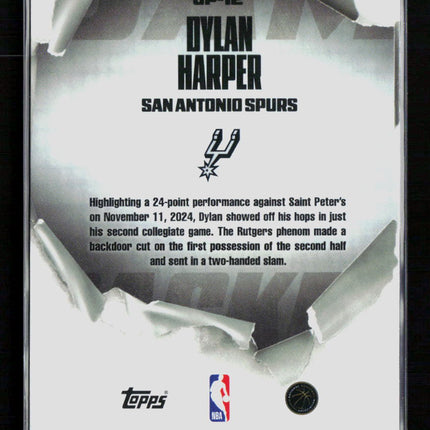 2026 Topps Jam Packed Dylan Harper #JP-12 RC