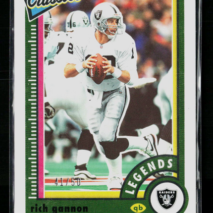 2022 Panini Classics Rich Gannon #146 41/50