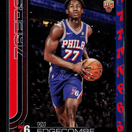 2025 Topps VJ Edgecombe #203 RC Team Border