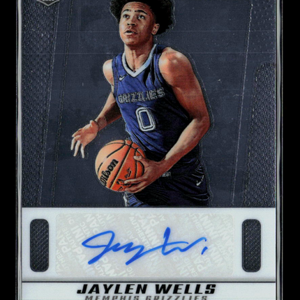 2025 Panini Prizm Deca Jaylen Wells #PDS-WEL RC Auto