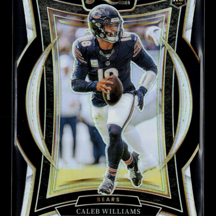 2025 Panini Select Caleb Williams #25 RC Silver Die Cut