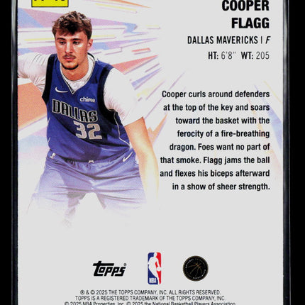 2025 Topps Power Players Cooper Flagg #PP-16 RC