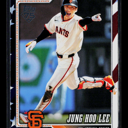 2026 Topps Series Two Jung Hoo Lee #541 Independence Day /76