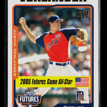 2005 Topps Update Justin Verlander #UH220