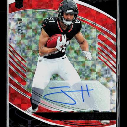 2025 Panini Absolute Football Jayden Higgins #138 22/50 Auto