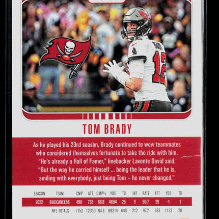 2023 Panini Chronicles Studio Tom Brady #STU-25 Purple 158/199