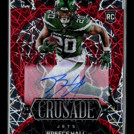 2022 Panini Rookies & Stars Crusade Breece Hall #CR-20 RC 05/25 Auto