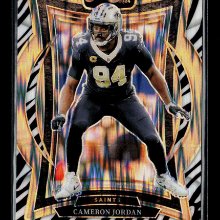 2025 Panini Select Cameron Jordan #16 Zebra