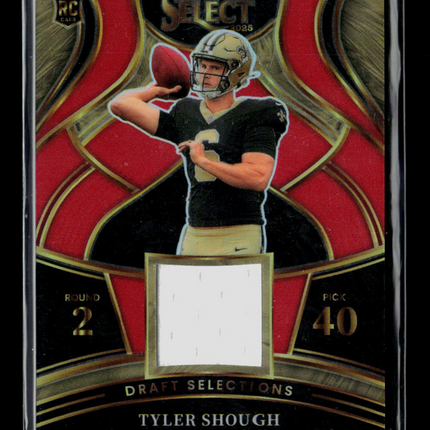 2026 Panini Select Draft Selections Tyler Shough #DSM-TSH RC Jersey