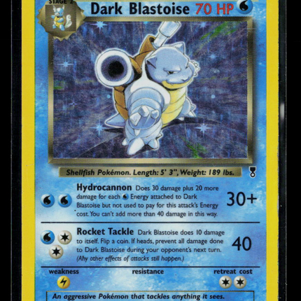Pokemon 2002 Legendary Collection Dark Blastoise #4/110