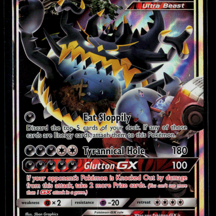Pokemon 2018 Crimson Invasion Guzzlord GX #63a/111