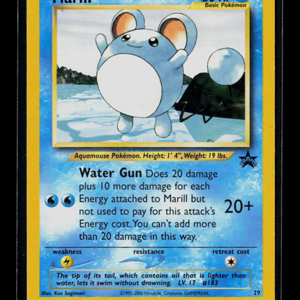 Pokemon Wizards Marill #29