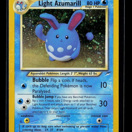 Pokemon 2002 Neo Destiny Light Azumarill #13/105