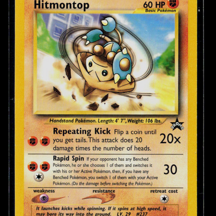 Pokemon Wizards Hitmontop #37