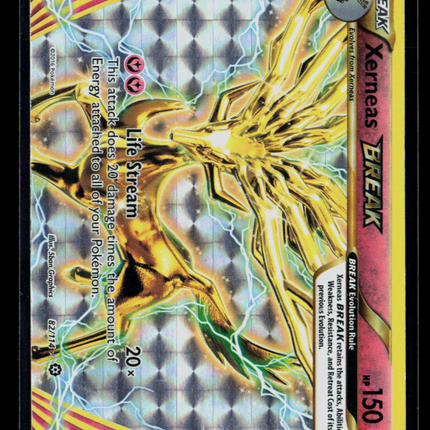 Pokemon 2016 Steam Siege Xerneas Break #82/114