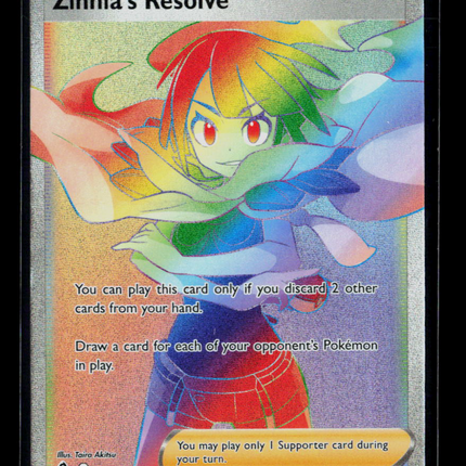 Pokemon 2021 Evolving Skies Zinnia's Resolve FA HR #225/203