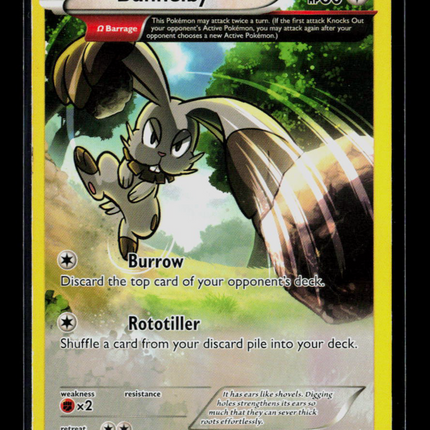 Pokemon 2015 Primal Clash Bunnelby #121/160