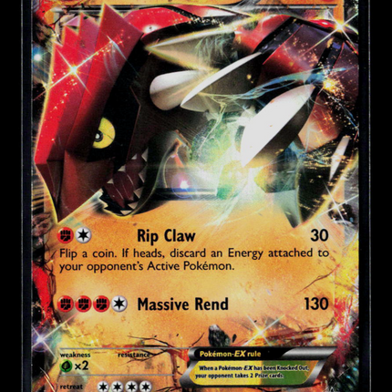 Pokemon XY Groudon-EX #XY42