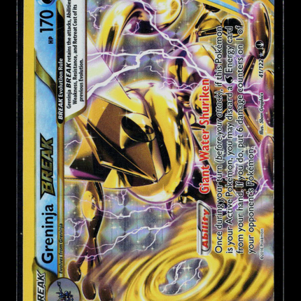 Pokemon 2016 BREAKpoint Greninja Break #41/122